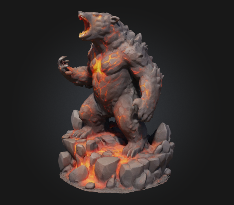 Volcanic Titan's Wrath